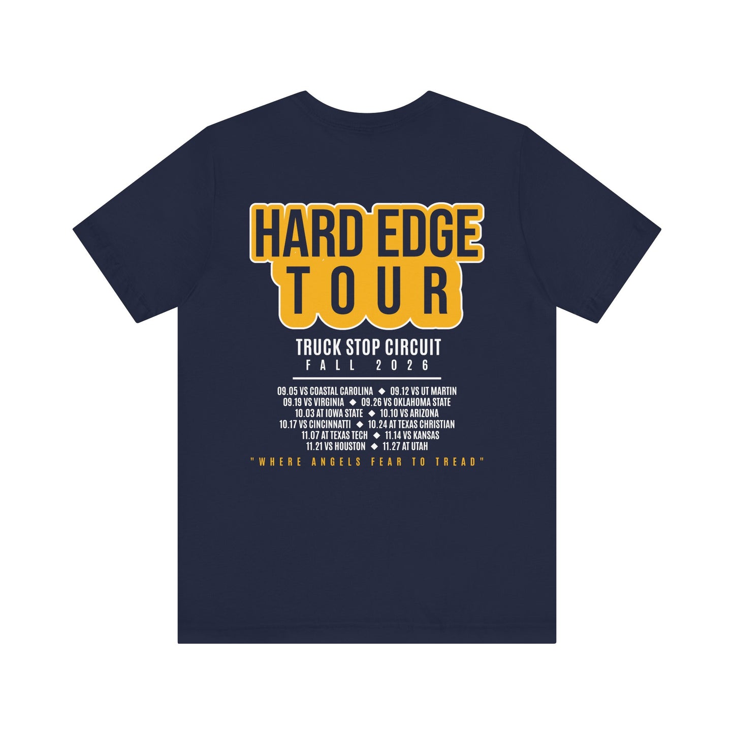BLUE LOT "HARD EDGE TOUR" TEE - NAVY