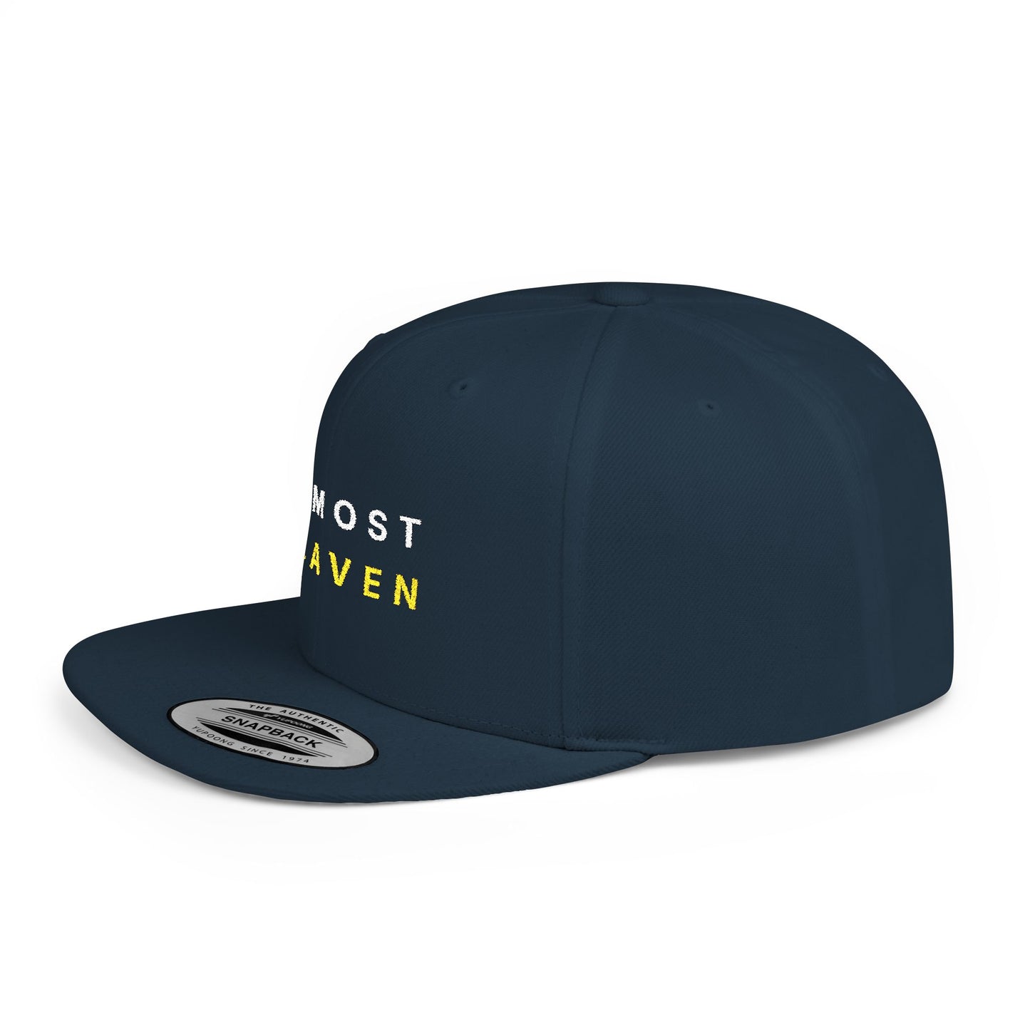 BLUE LOT "ALMOSTHEAVE" FLAT BILL SNAPBACK - NAVY