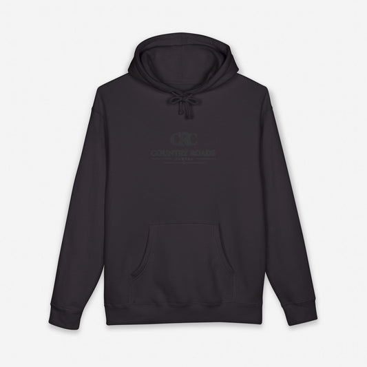 STUDIO "GENTRY" HOODIE - BLACK/BLACK