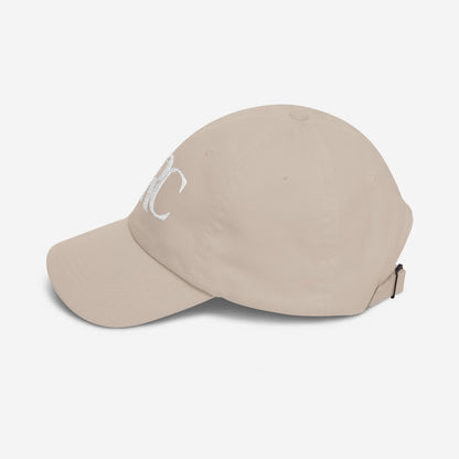 STUDIO "GENTRY" DAD HAT - STONE/WHITE