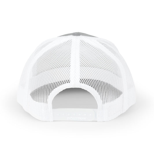 STUDIO "SUMMIT" TRUCKER - WHITE/HEATHER GREY
