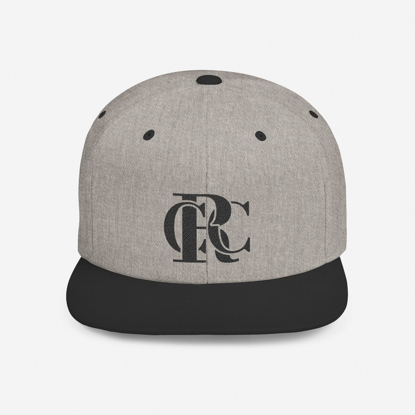 STUDIO "CHARTER" SNAPBACK - HEATHER GREY/BLACK